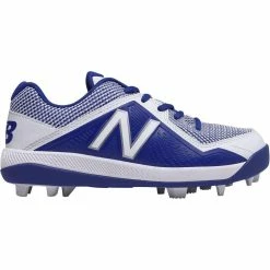 New Balance Youth J4040v4 Molded Baseball Cleats - Royal White