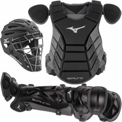 Mizuno Youth Samurai Box Set 380420 - Black Gray