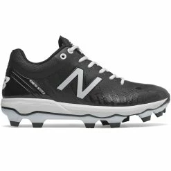 New Balance PL4040v5 Molded Cleats Low-Cut - Black White