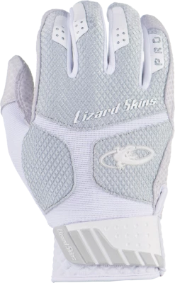 Lizard Skins Komodo Pro Adult Batting Gloves - Titatium