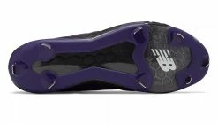 New Balance 3000v4 Fresh Foam Metal Cleats Low Cut - Black Purple -Rawlings Shop l3000bp4 nb 06 i