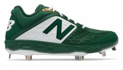 New Balance 3000v4 Fresh Foam Metal Cleats Low Cut - Green White