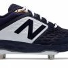 New Balance 3000v4 Fresh Foam Metal Cleats Low Cut - Navy White 1 New Balance 3000v4 Fresh Foam Metal Cleats Low Cut - Navy White -Rawlings Shop l3000tn4 nb 02 i