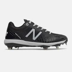 New Balance L4040v5 Low Cut Metal Cleat - Black