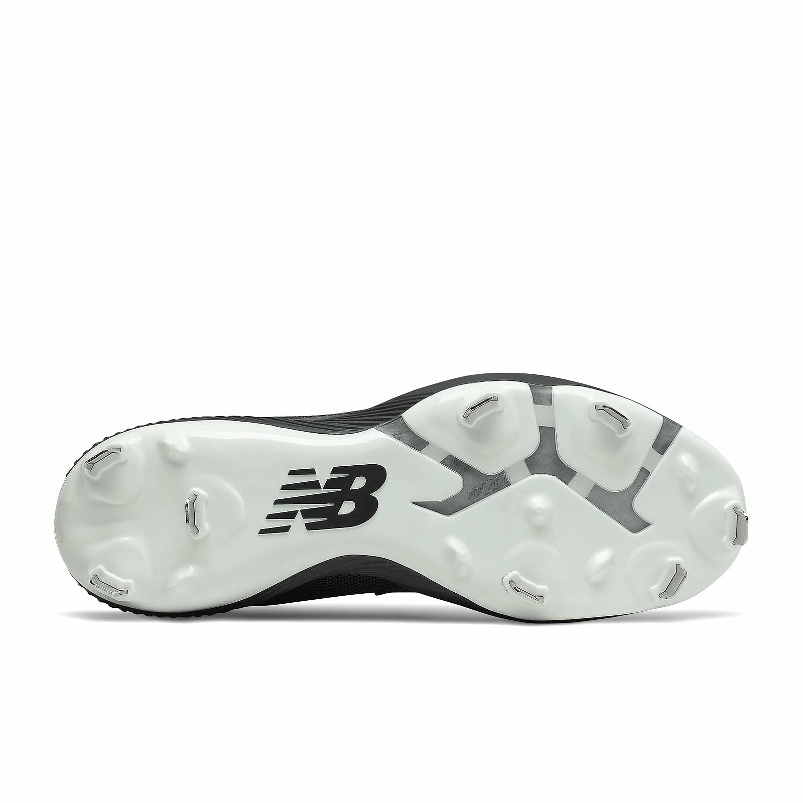 New Balance FuelCell L4040v6 Low Cut Metal Cleat - Black White 6 New Balance FuelCell L4040v6 Low Cut Metal Cleat - Black White - Image 4