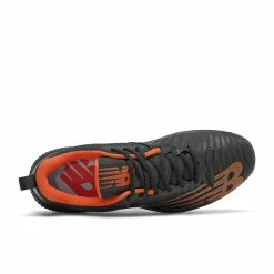 New Balance FuelCell L4040v6 Low Cut Metal Cleat - Black Orange -Rawlings Shop l4040bo6 nb 04 i