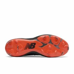 New Balance FuelCell L4040v6 Low Cut Metal Cleat - Black Orange -Rawlings Shop l4040bo6 nb 06 i