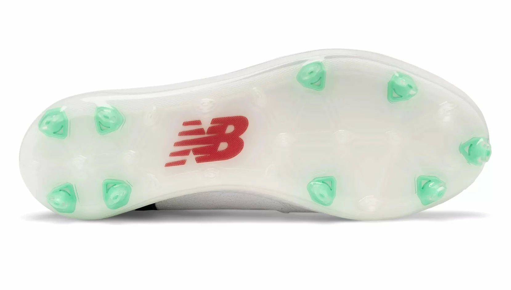New Balance Men's Lindor Cypher 12 Molded Baseball Cleats - White 5 New Balance Men's Lindor Cypher 12 Molded Baseball Cleats - White - Image 3