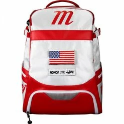 Marucci Dynamo Batpack - White Red