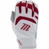 Marucci 2021 Signature Youth Batting Glove - Red White -Rawlings Shop mbgsgn3 red1 3 1