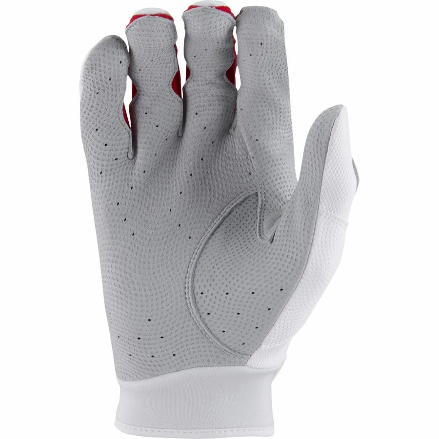 Marucci 2021 Signature Youth Batting Glove - Red White 4 Marucci 2021 Signature Youth Batting Glove - Red White - Image 2
