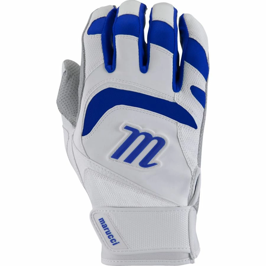 Marucci 2021 Signature Youth Batting Glove - Royal Blue White 3 Marucci 2021 Signature Youth Batting Glove - Royal Blue White