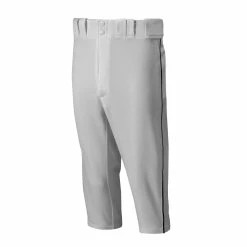 Mizuno Youth Select Short Pants Pipped - Gray Black