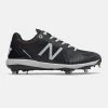 New Balance L4040v5 Low Cut Metal Cleat - Black -Rawlings Shop new balance l4040v5 low cut metal cleat black 16808116060194