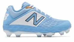 New Balance 3000v4 TPU Molded Cleat Low-Cut - Baby Blue White