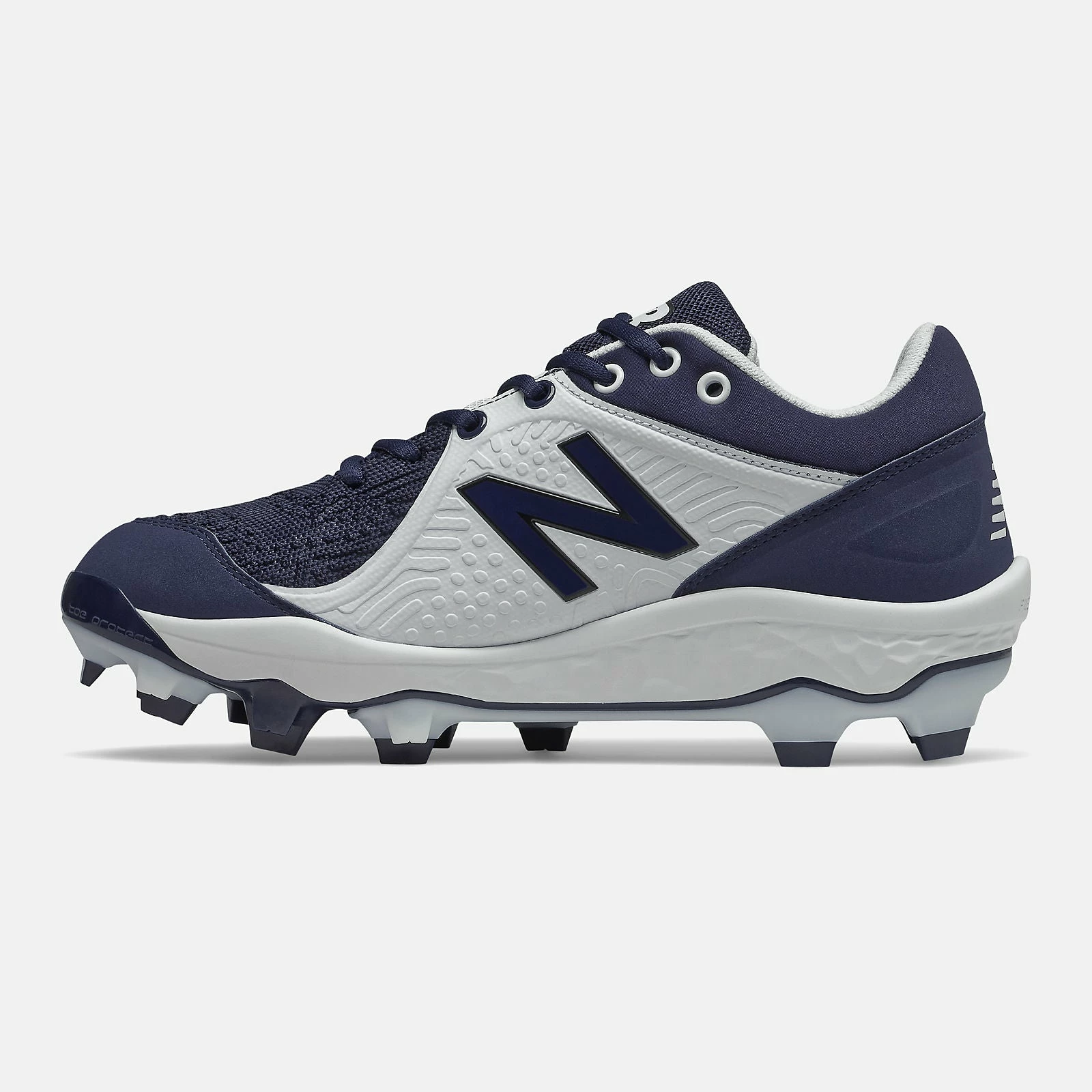 New Balance 3000v5 TPU Molded Cleat Low-Cut - Navy White 4 New Balance 3000v5 TPU Molded Cleat Low-Cut - Navy White - Image 2