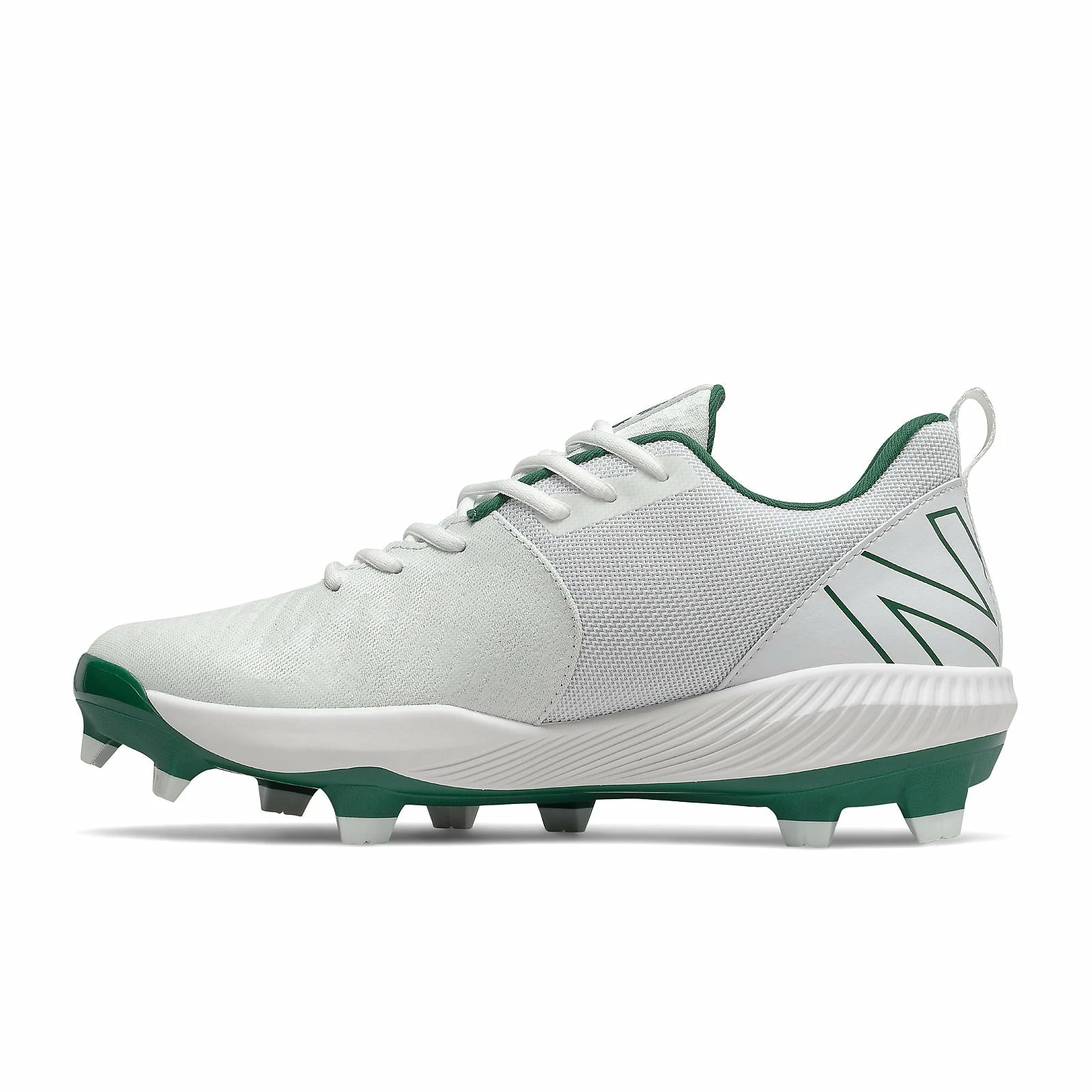 New Balance FuelCell PL4040v6 Molded Cleats Low-Cut - Forest White 5 New Balance FuelCell PL4040v6 Molded Cleats Low-Cut - Forest White - Image 3