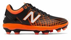 New Balance PL4040v5 TPU Molded Cleats Low-Cut - Black Orange