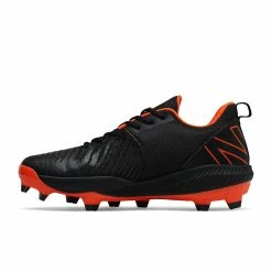 New Balance FuelCell PL4040v6 TPU Molded Cleats Low-Cut - Black Orange 9 New Balance FuelCell PL4040v6 TPU Molded Cleats Low-Cut - Black Orange -Rawlings Shop pl4040o6 nb 03 i