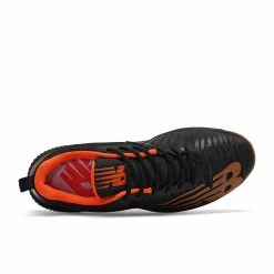 New Balance FuelCell PL4040v6 TPU Molded Cleats Low-Cut - Black Orange 11 New Balance FuelCell PL4040v6 TPU Molded Cleats Low-Cut - Black Orange -Rawlings Shop pl4040o6 nb 04 i
