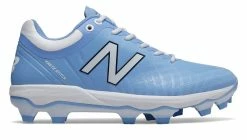 New Balance PL4040v5 TPU Molded Cleats Low-Cut - Columbia Blue White