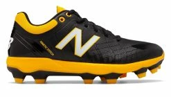 New Balance PL4040v5 TPU Molded Cleats Low-Cut - Black Yellow