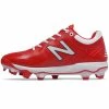 New Balance PL4040v5 Molded Cleats Low-Cut - Red White -Rawlings Shop redwhite 4 z