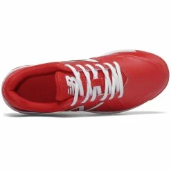 New Balance Youth J4040v5 Molded Baseball Cleats - Red White -Rawlings Shop redwhite 5 z bfc650a6 6a5b 4834 b5bf d33f56ce1d83