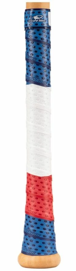 Lizard Skins 1.1mm Bat Grip Heritage Quad Color - Navy White