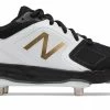 New Balance SMVELOv1 Fastpitch Metal Cleat Low-Cut - White Black 2 New Balance SMVELOv1 Fastpitch Metal Cleat Low-Cut - White Black -Rawlings Shop smvelok1 nb 02 i