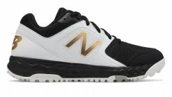 New Balance STVELOv1 Fastpitch Fresh Foam Turf Shoe - White Black