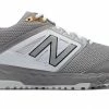 New Balance 3000v4 Fresh Foam Turf Baseball Shoe - Gray White -Rawlings Shop t3000gw4 nb 02 i
