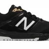 New Balance 3000v5 Fresh Foam Turf Baseball Shoe - Black White