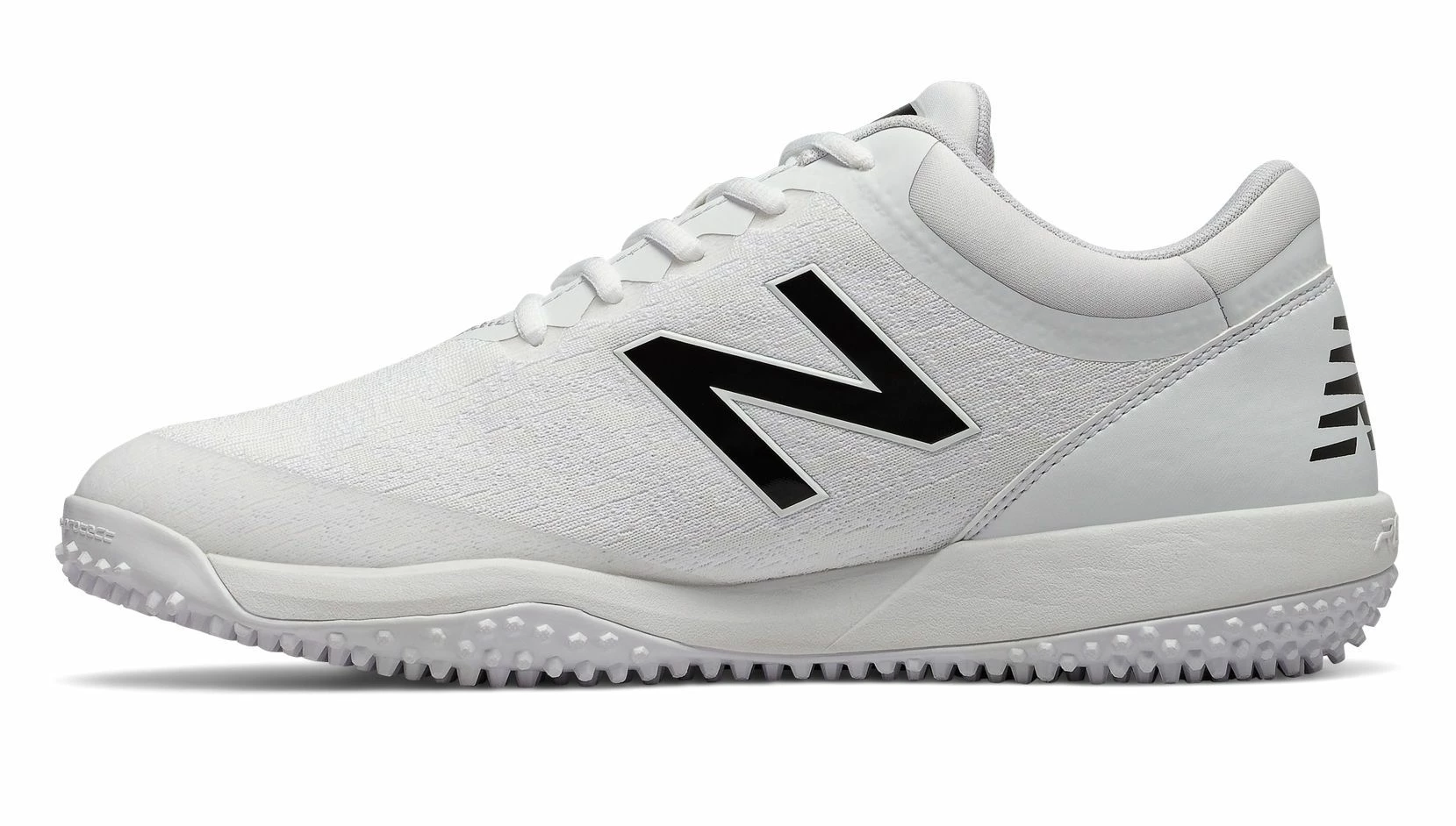 New Balance T4040v5 Turf Synthetic Mesh Shoes - White 4 New Balance T4040v5 Turf Synthetic Mesh Shoes - White - Image 2
