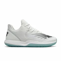 New Balance FuelCell T4040v6 Turf Synthetic Mesh Shoes - White Black