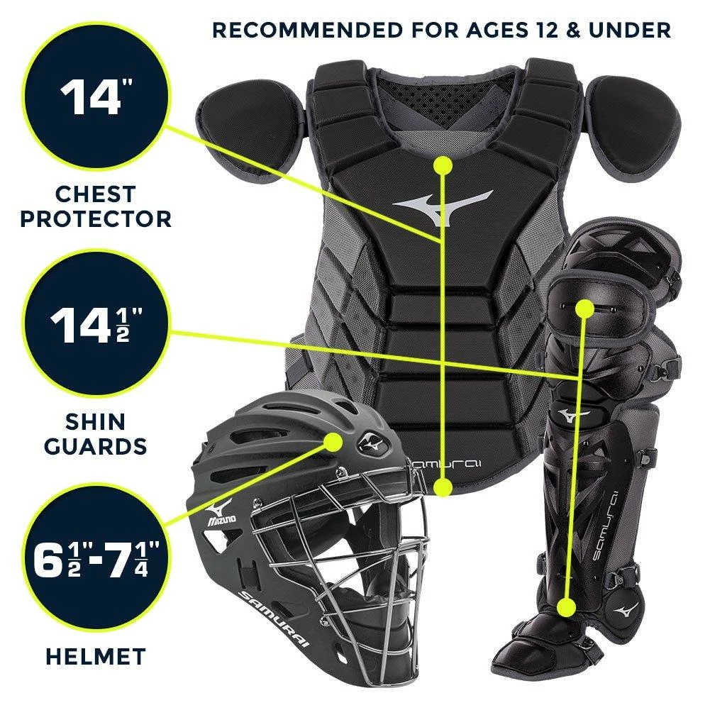 Mizuno Youth Samurai Box Set 380420 - Navy Red 4 Mizuno Youth Samurai Box Set 380420 - Navy Red - Image 2