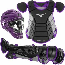 Mizuno Youth Samurai Box Set 380420 - Black Purple