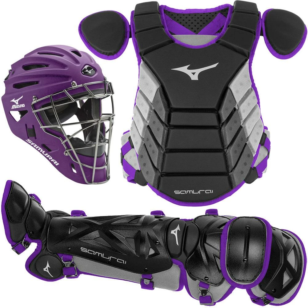 Mizuno Youth Samurai Box Set 380420 - Black Purple 3 Mizuno Youth Samurai Box Set 380420 - Black Purple